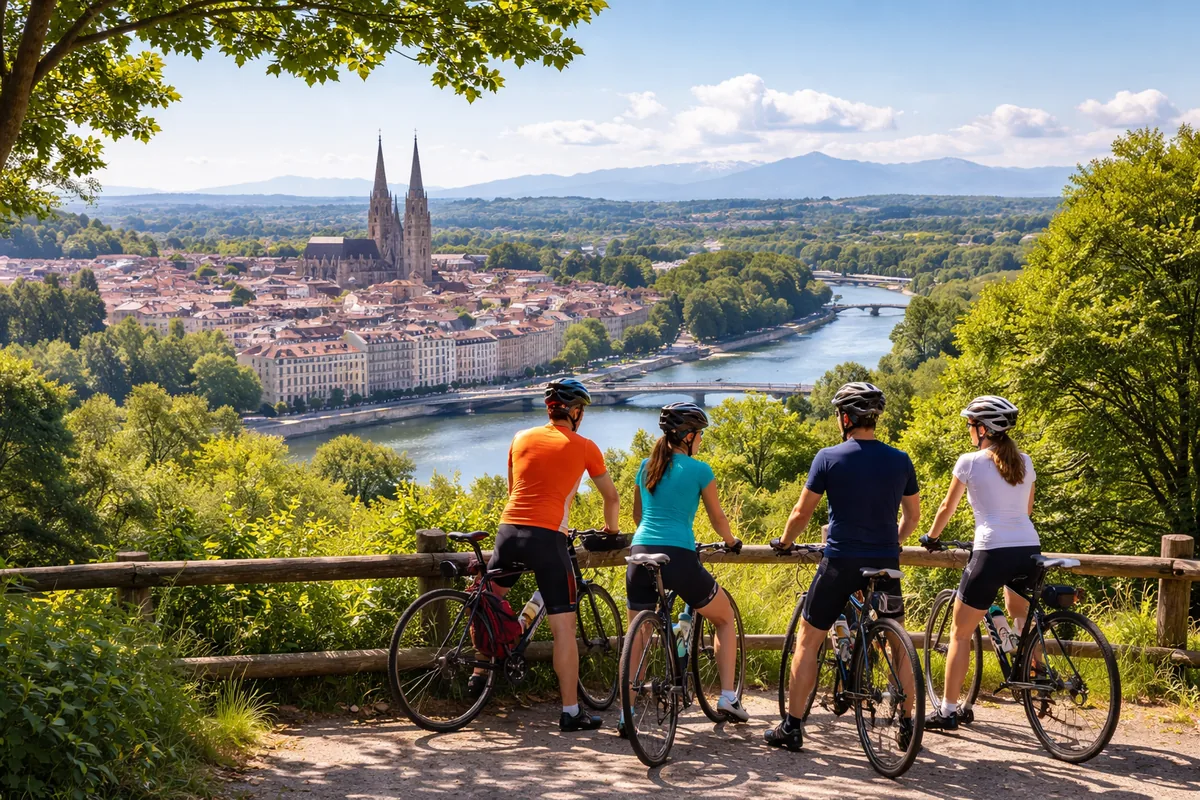 Quels itinéraires de cyclisme à Bayonne pour découvrir la région en groupe ?