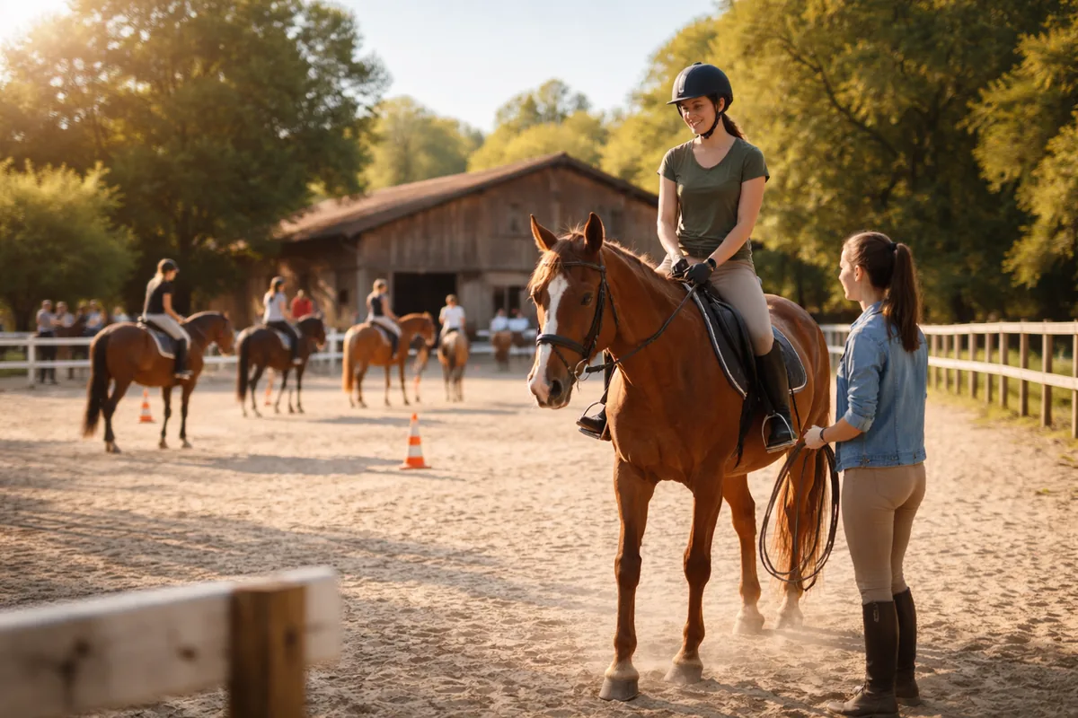 Comment les centres équestres en Charente permettent-ils de découvrir l'équitation ?