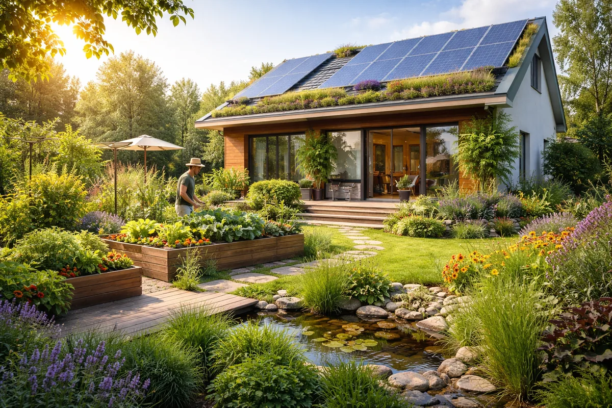 Quels travaux effectuer pour créer un habitat durable et un jardin écologique