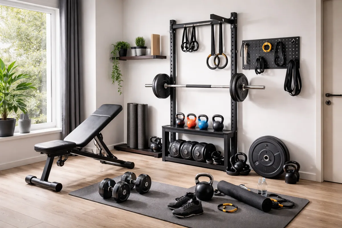 Quel équipement indispensable pour un home gym dans un petit espace