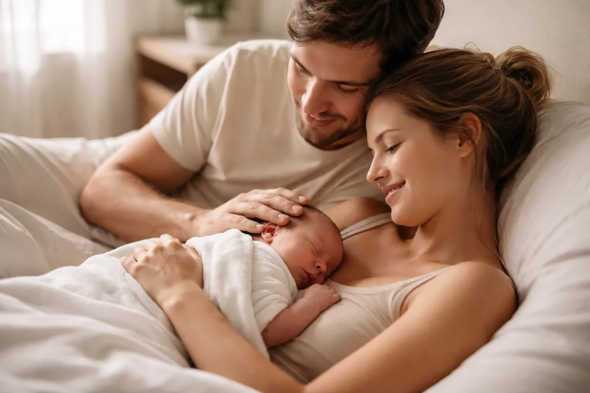 Comment vivre un accouchement physiologique avec une parentalité douce